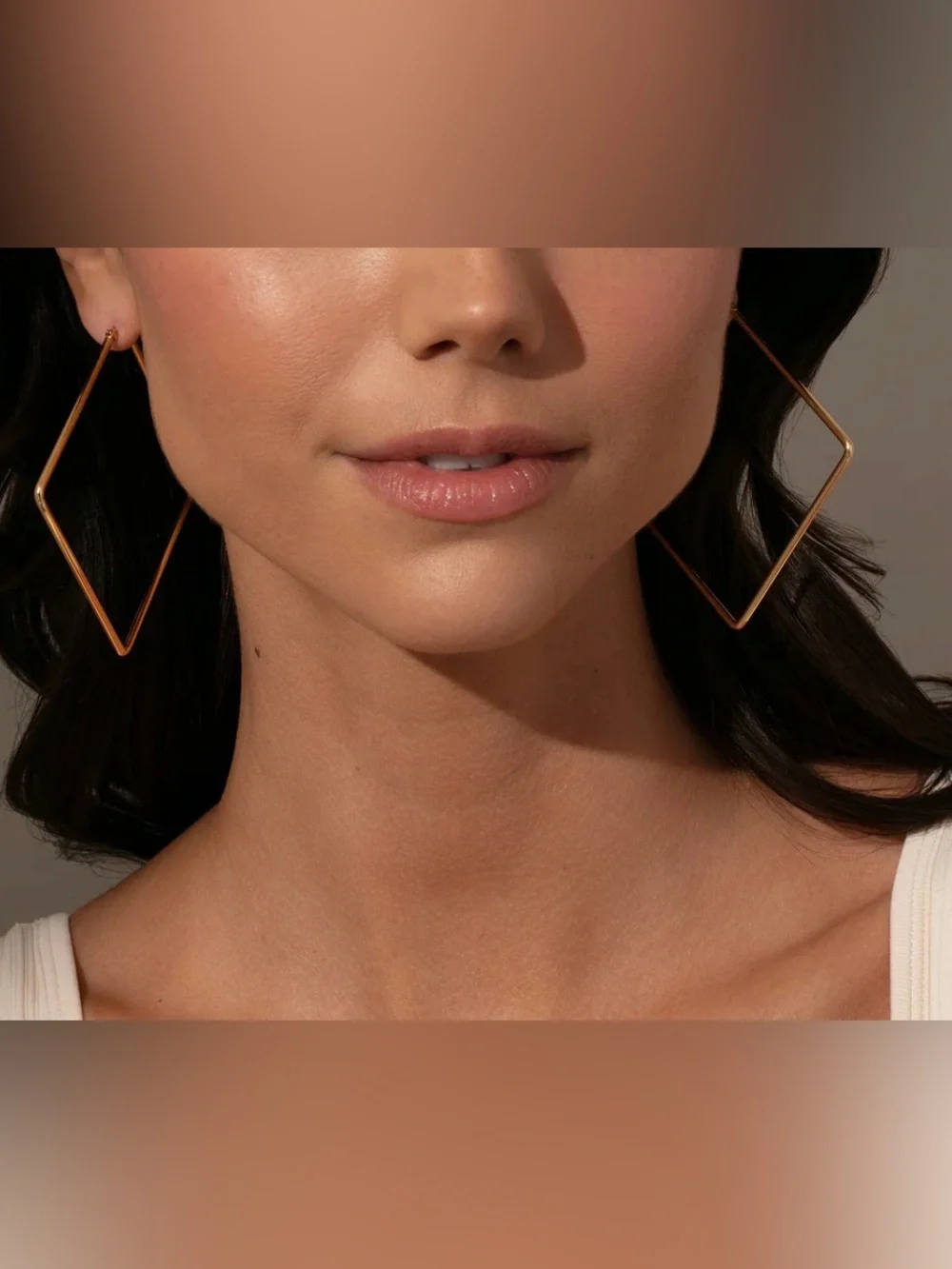 Uncommon James Gold Girl Boss Hoop Earrings